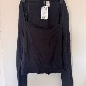 Chic Black Women's Top